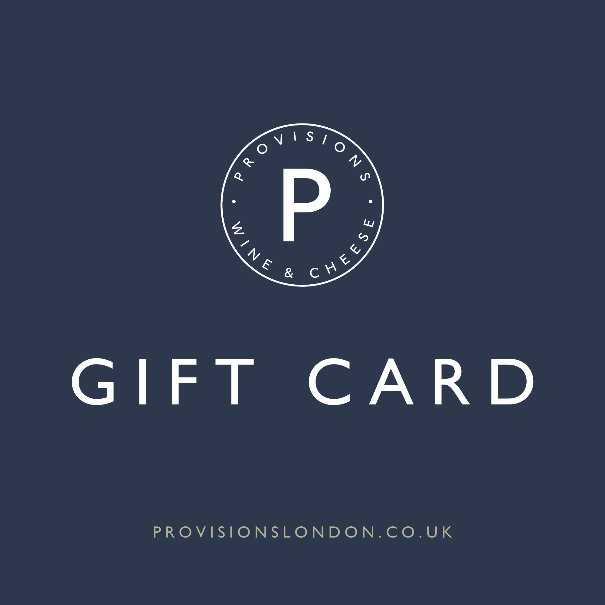 Provisions Gift Card