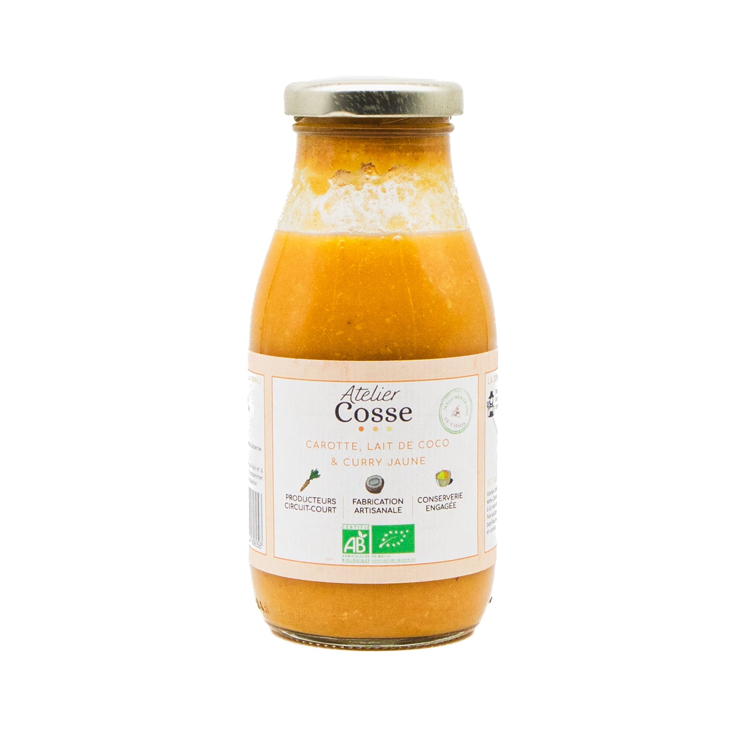 Atelier Cosse - Carrot, Coconut and Curry Soup